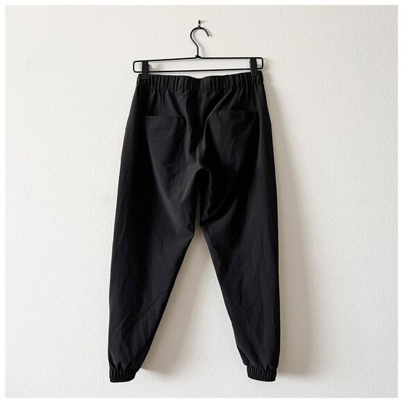 Albion Fit Jetsetters Jogger Pants in Black Size M Petite - Picture 7 of 11
